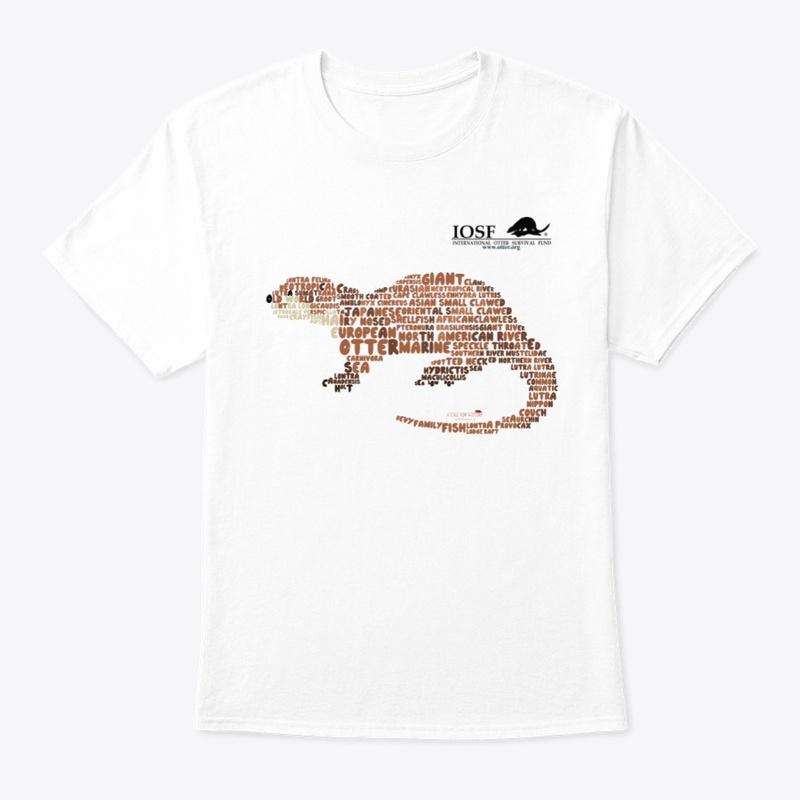 OTTER WORDS T-SHIRT