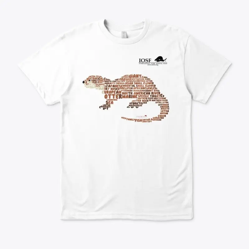 OTTER WORDS T-SHIRT