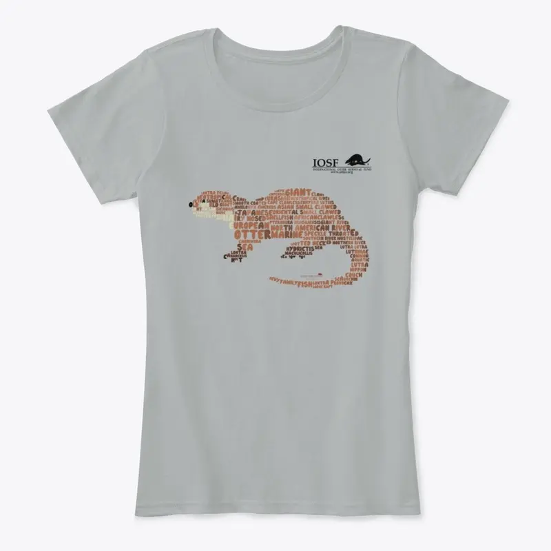 OTTER WORDS T-SHIRT