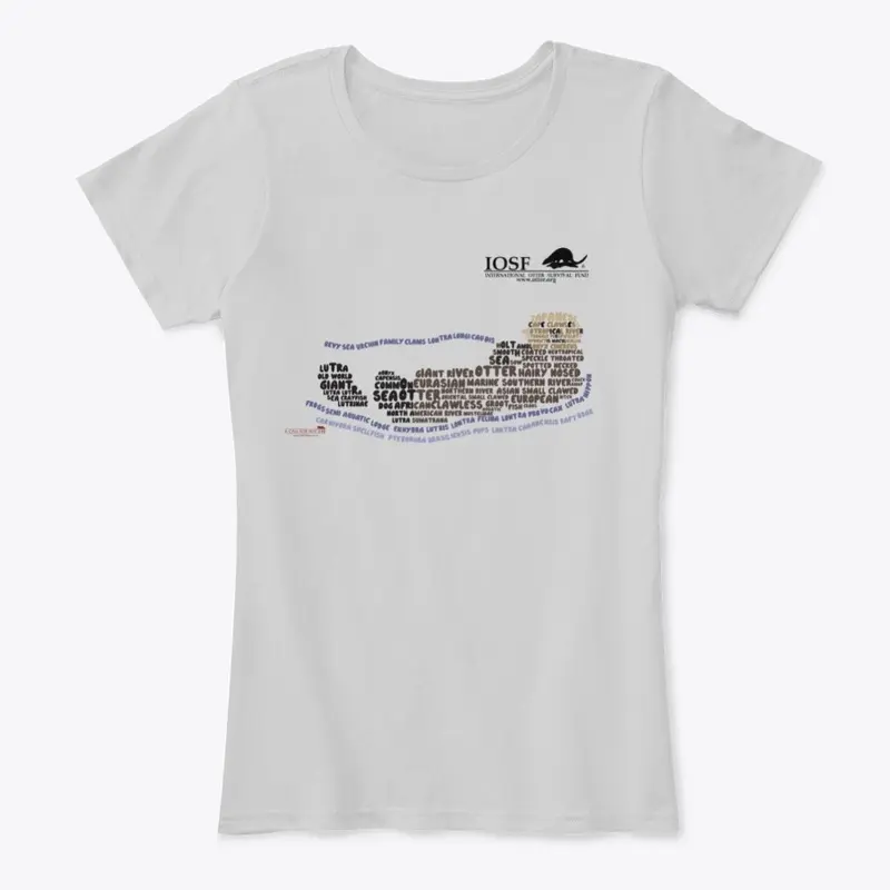 OTTER WORDS T-SHIRT (Sea Otter)